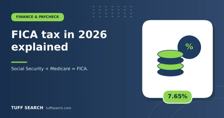 FICA tax in 2026 explained – Tuff Search guide